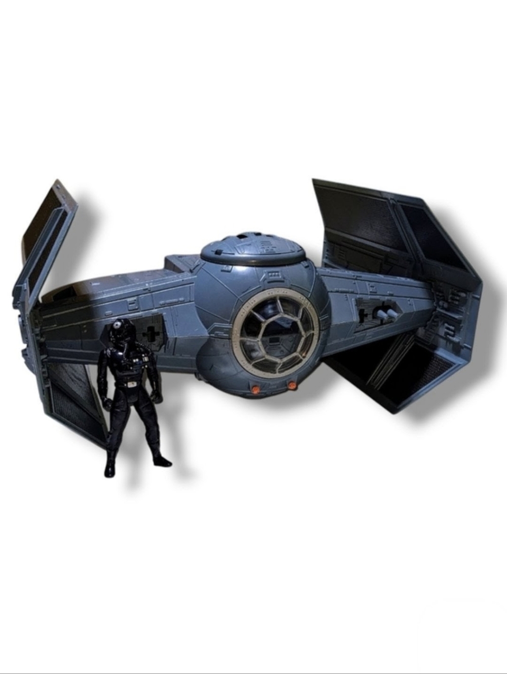 Star Wars Vintage 1997 Hasbro Imperial Tie Fighter w/Figurine